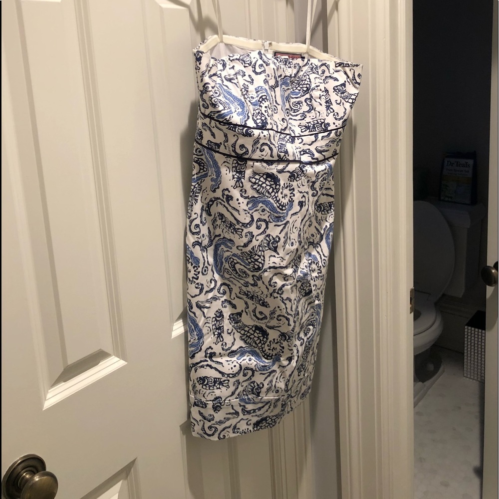 Vineyard Vines Women’s Strapless Dress Size 6